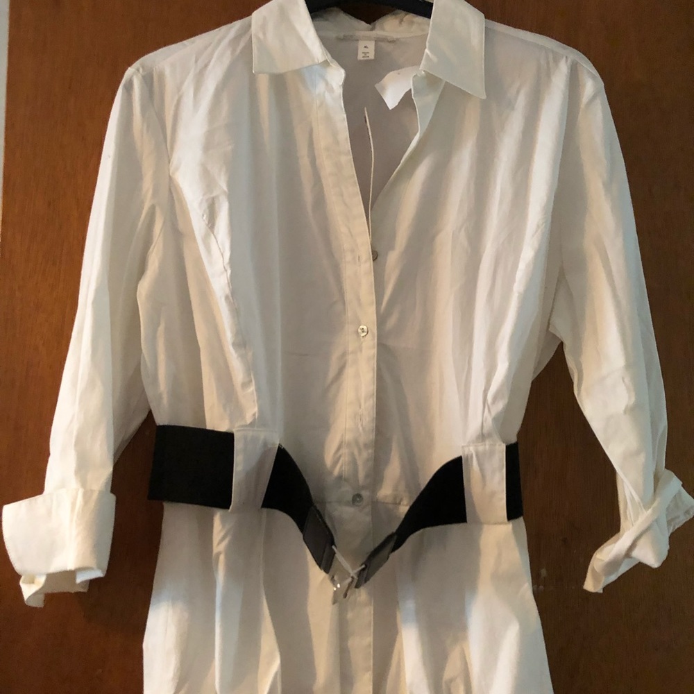 Giorgio Sant Angelo white Blouse with belt